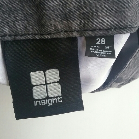 Faux Distressed Shorts - Picture 3 of 14